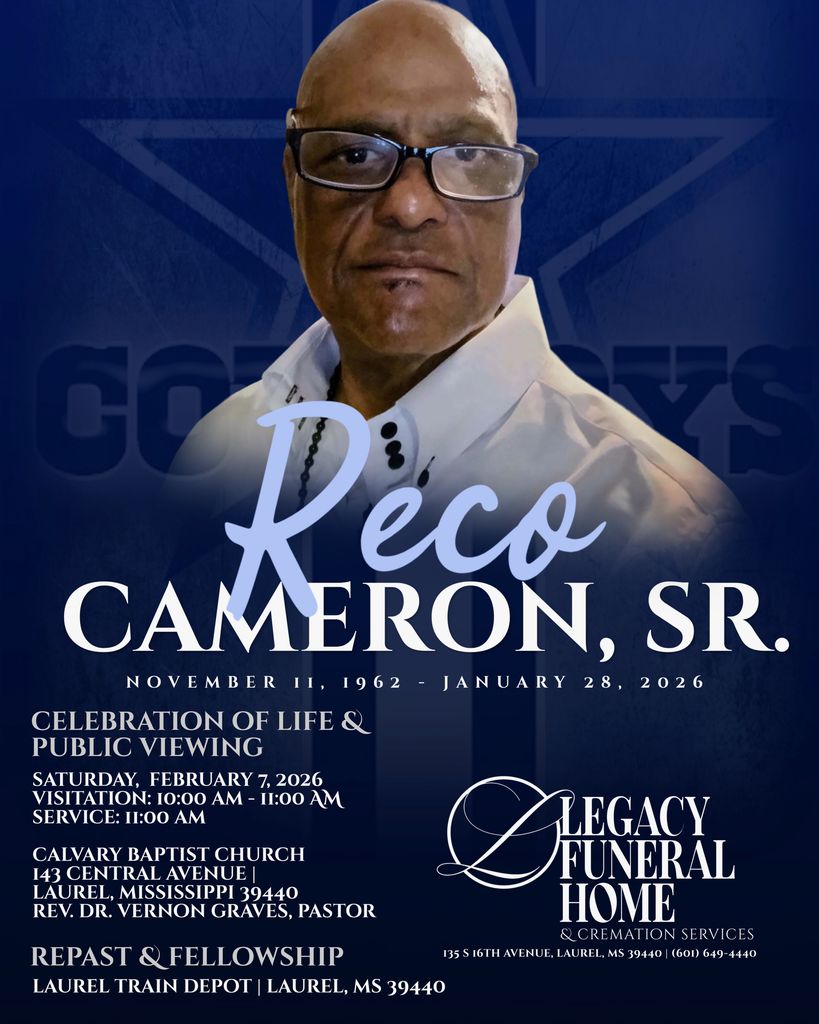 Reco Cameron Sr. Profile Photo