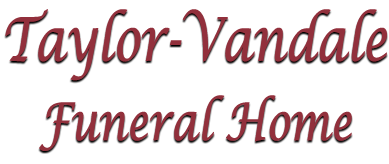 Foglesong Funeral Home logo in burgundy script on a white background
