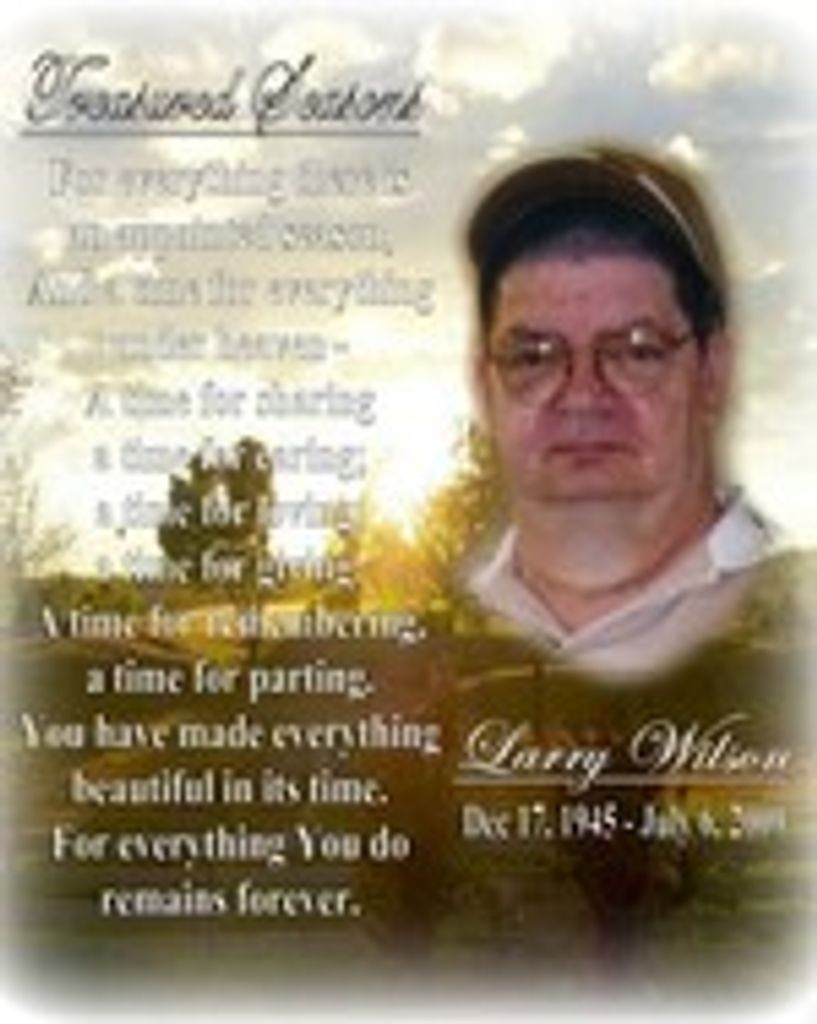 Larry Wayne Wilson