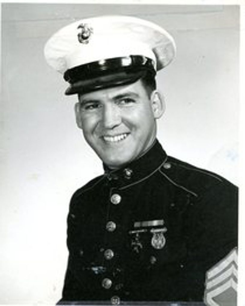 USMC Ret. 1st SGT Louis  Fred Smith 