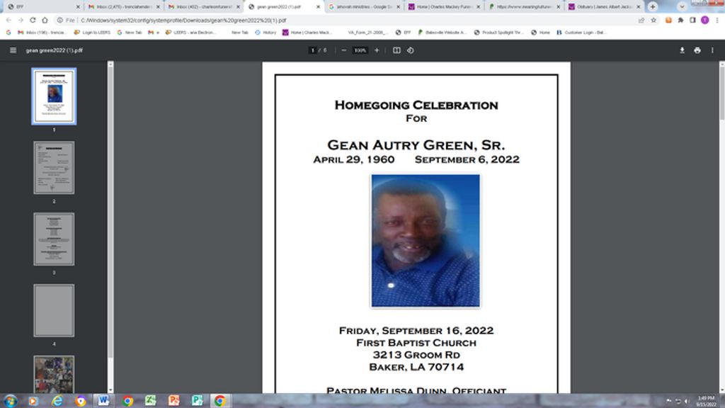 Gean Green Profile Photo