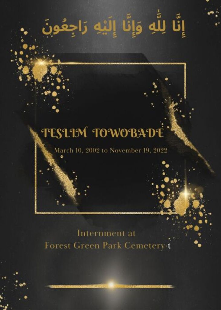 Teslim Towobade Profile Photo