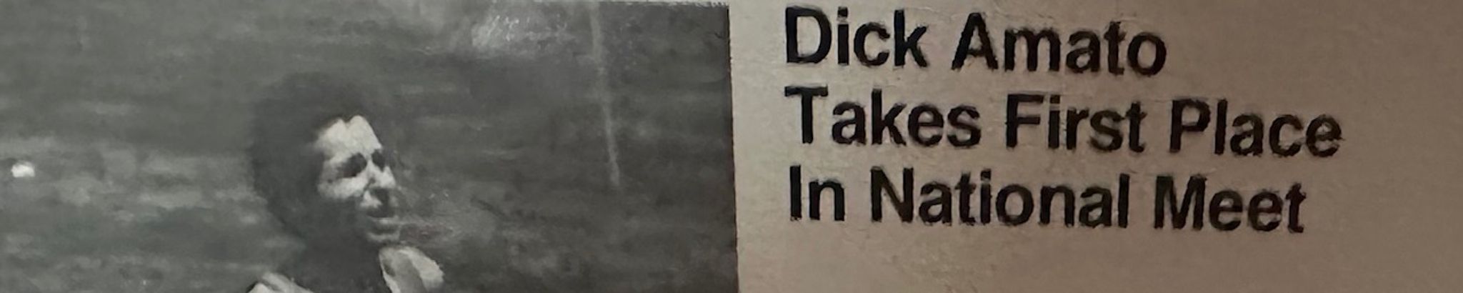 Cover for Richard "Dick" Amato's Obituary