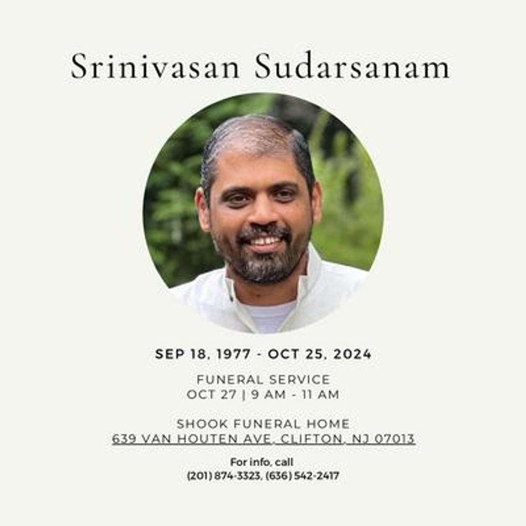 Srinivasan Sudarsanam Profile Photo