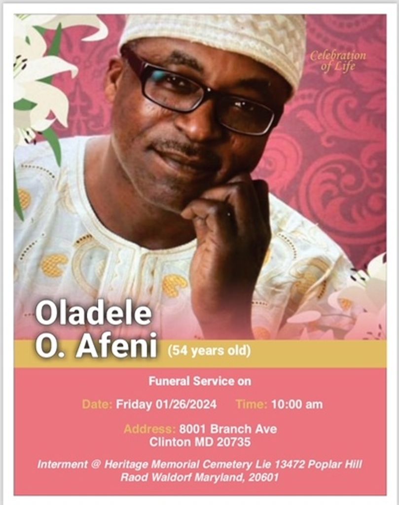 Oladele O. Afeni Profile Photo