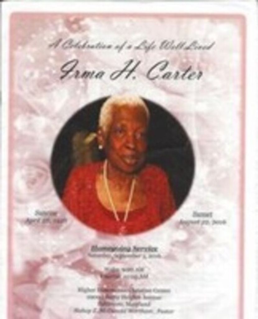 Irma H. Carter