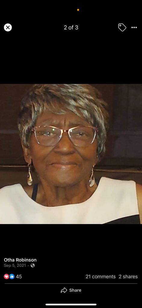 Mother Otha B. Robinson Profile Photo