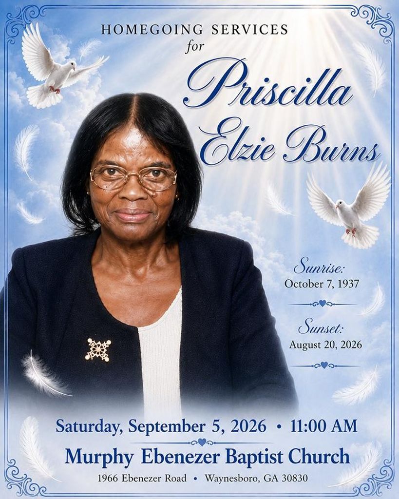 Priscilla Elzie Burns