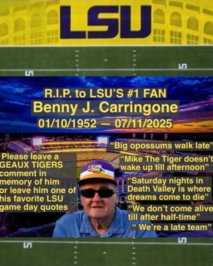 Benny Joe Carringone, Jr.