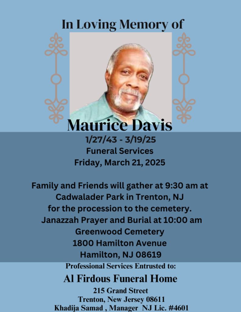 Maurice Davis Profile Photo