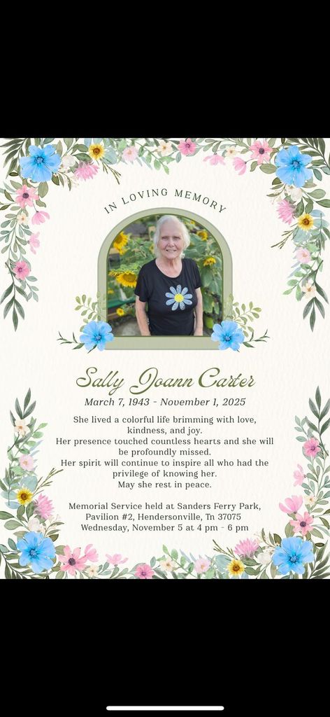 Sally Joann Carter Profile Photo
