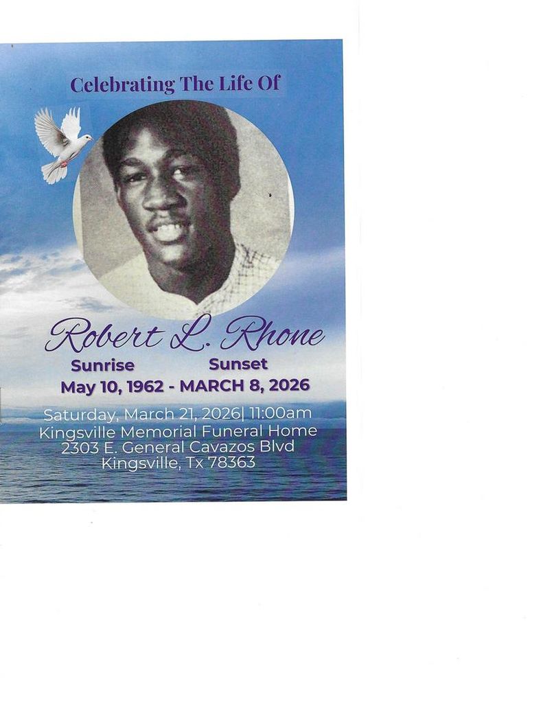 Robert Luis Rhone Profile Photo