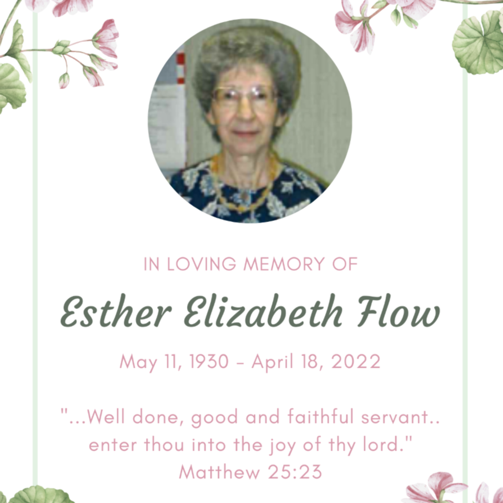 Esther Elizabeth Flow Profile Photo