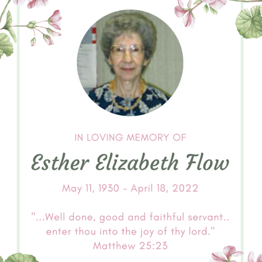 Esther Elizabeth Flow Profile Photo