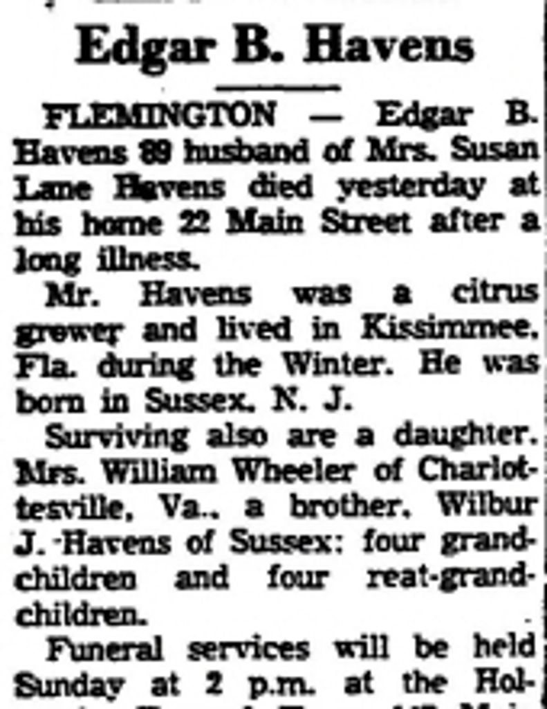Edgar  B.  Havens 