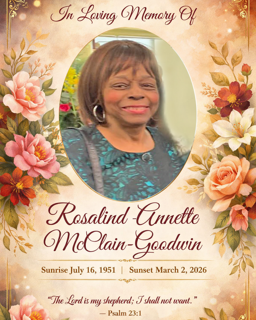 Rosalind Annette McClain- Goodwin Profile Photo