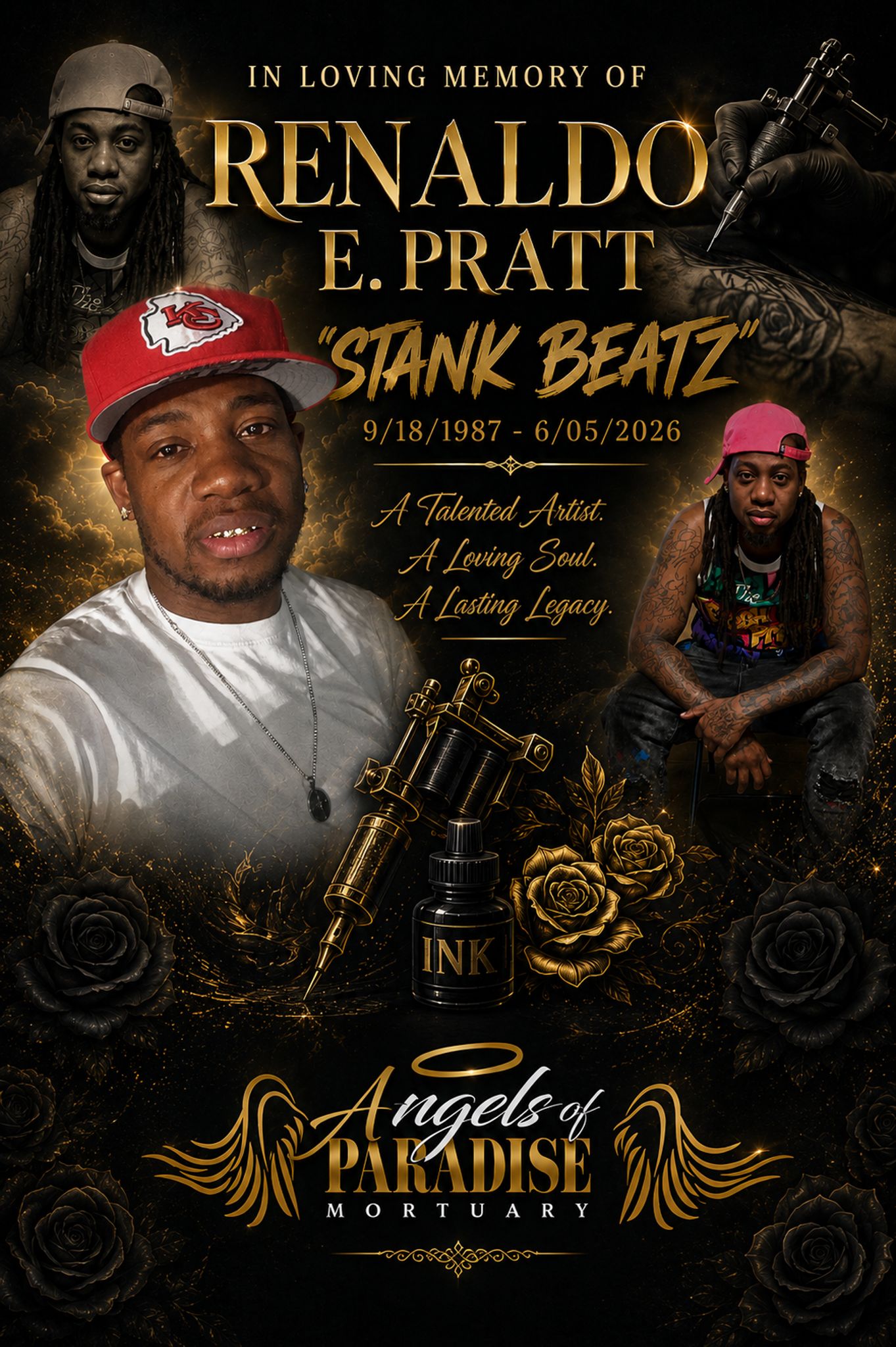 Cover for Renaldo Eugene Pratt's Obituary