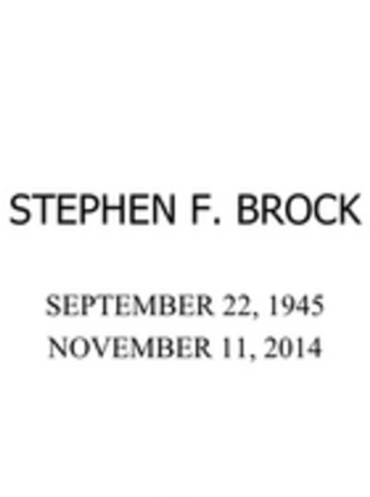 Stephen Franklin Brock