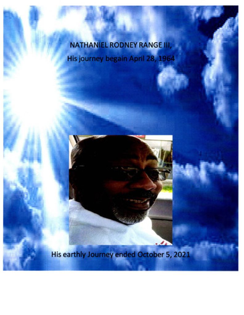 Nathaniel Rodney Range Iii Profile Photo