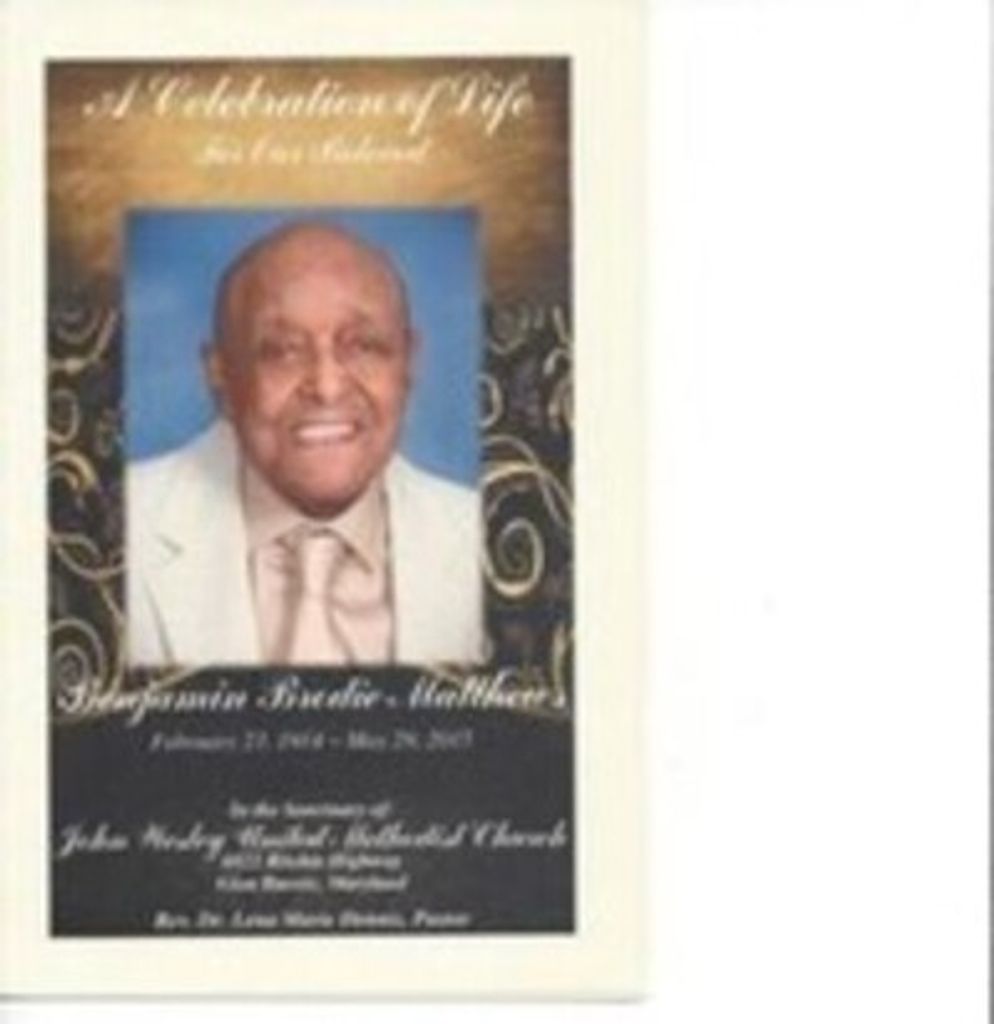 Benjamin Bradie Matthews