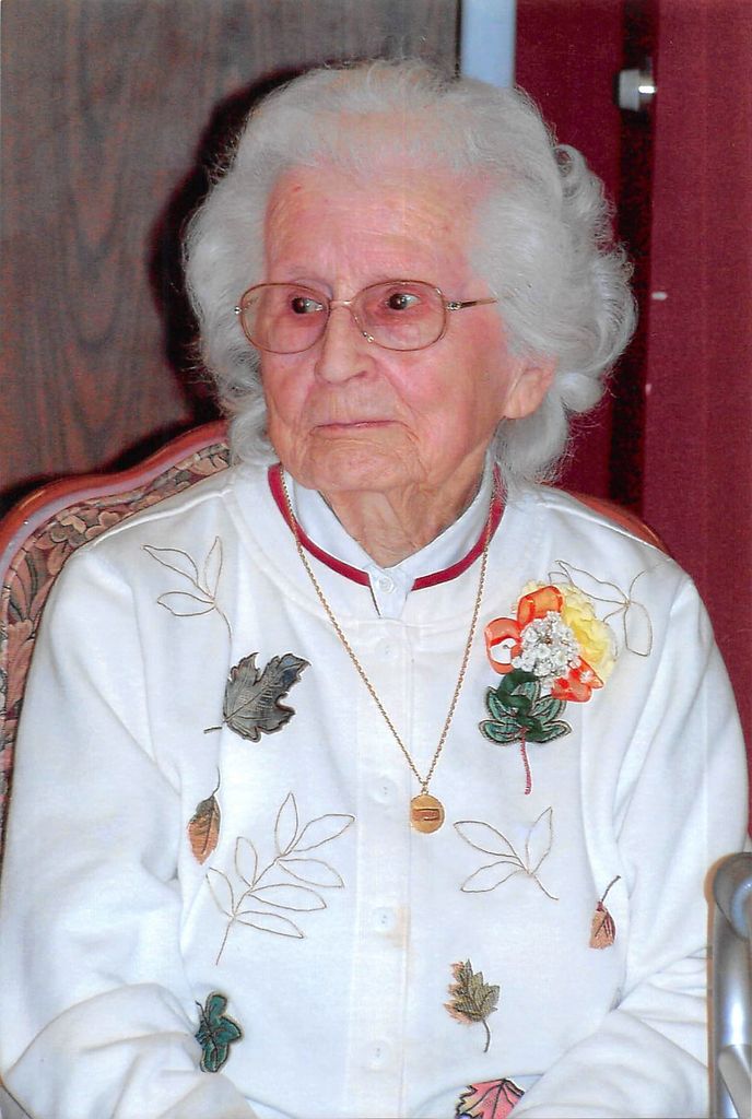 Delila Holderman 98 Of Glasgow Montana