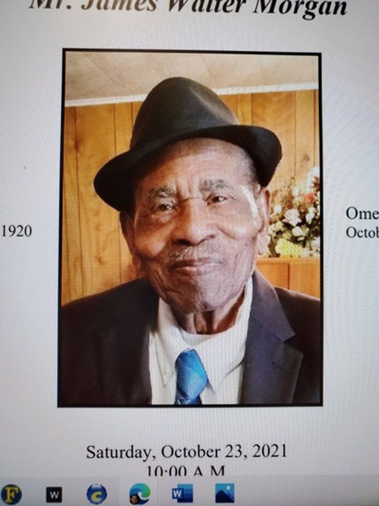 Mr. James Walter Morgan Profile Photo