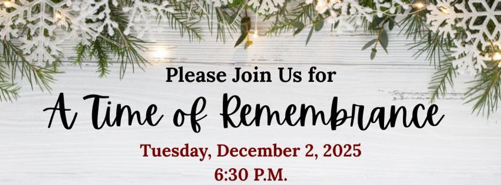 Christmas Service of Remembrance