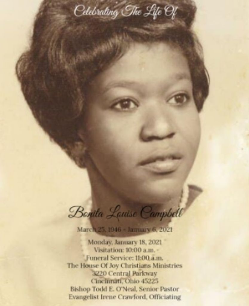 Bonita Louise (Williams)  Campbell