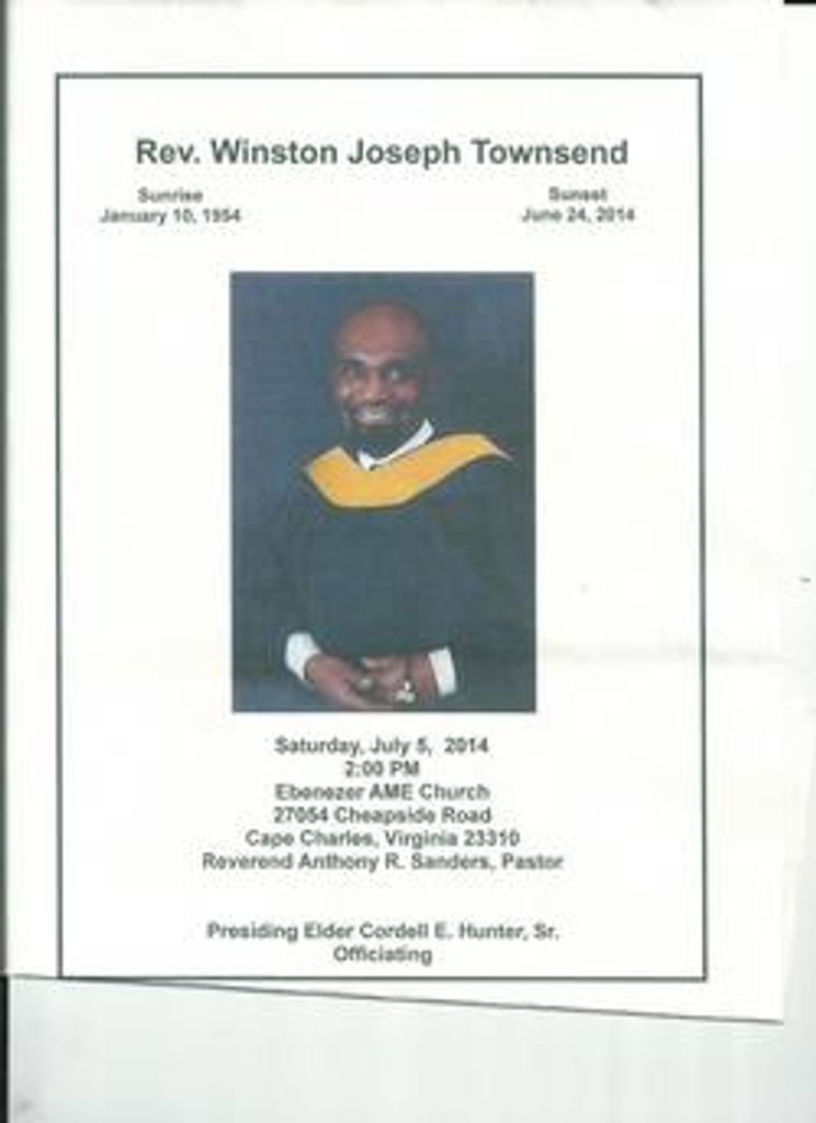 Winston Joseph Townsend