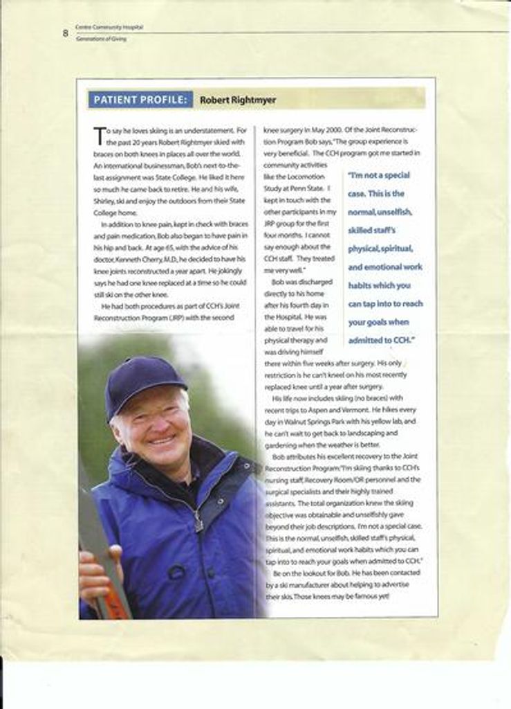 Robert Ronald "Bob" Rightmyer, Jr. Profile Photo