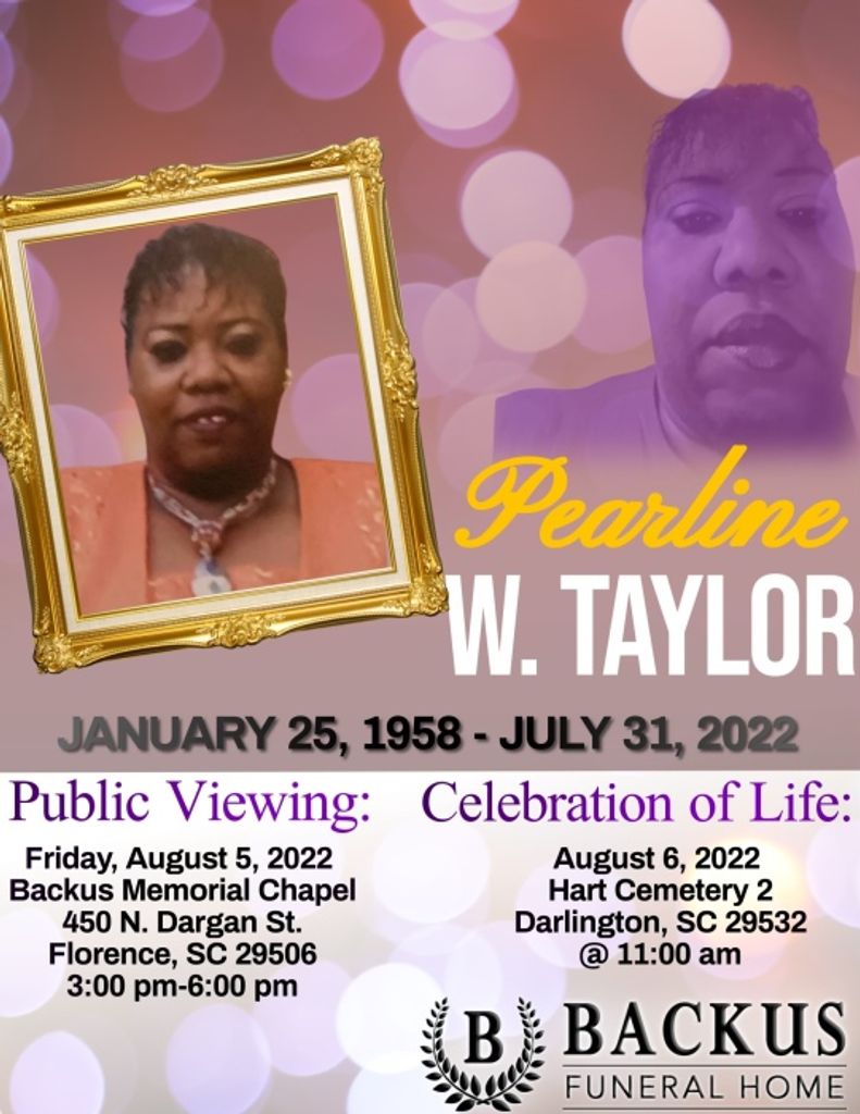 Pearline Taylor Profile Photo