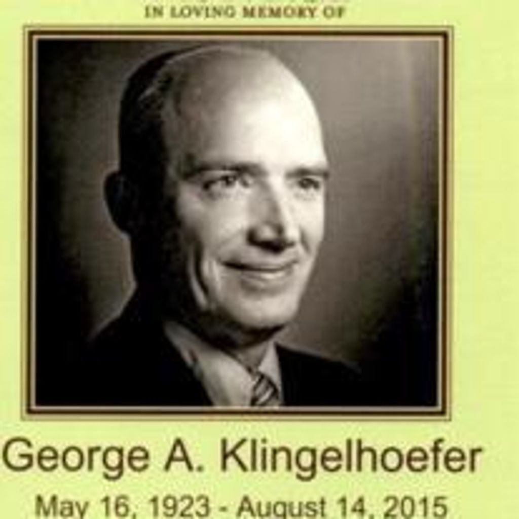 George Andrew Klingelhoefer