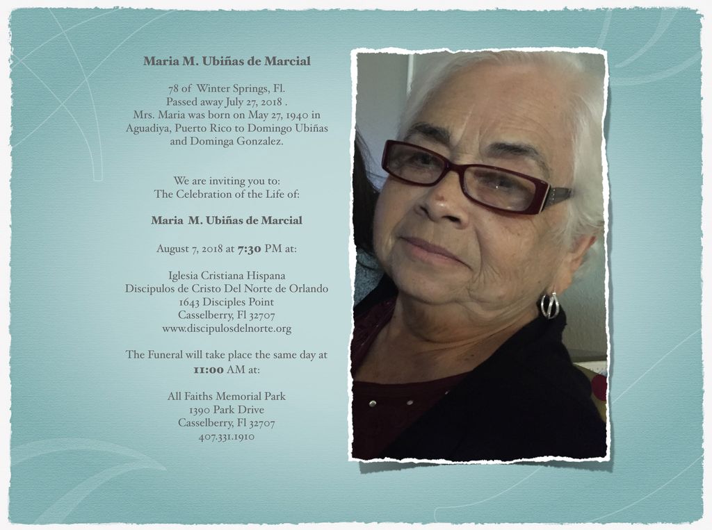 Maria M Marcial