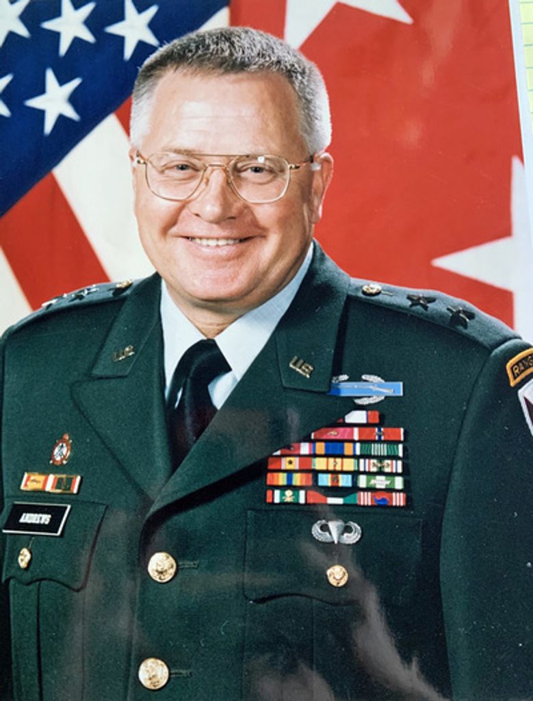 Retired Major General Edward L. Andrews
