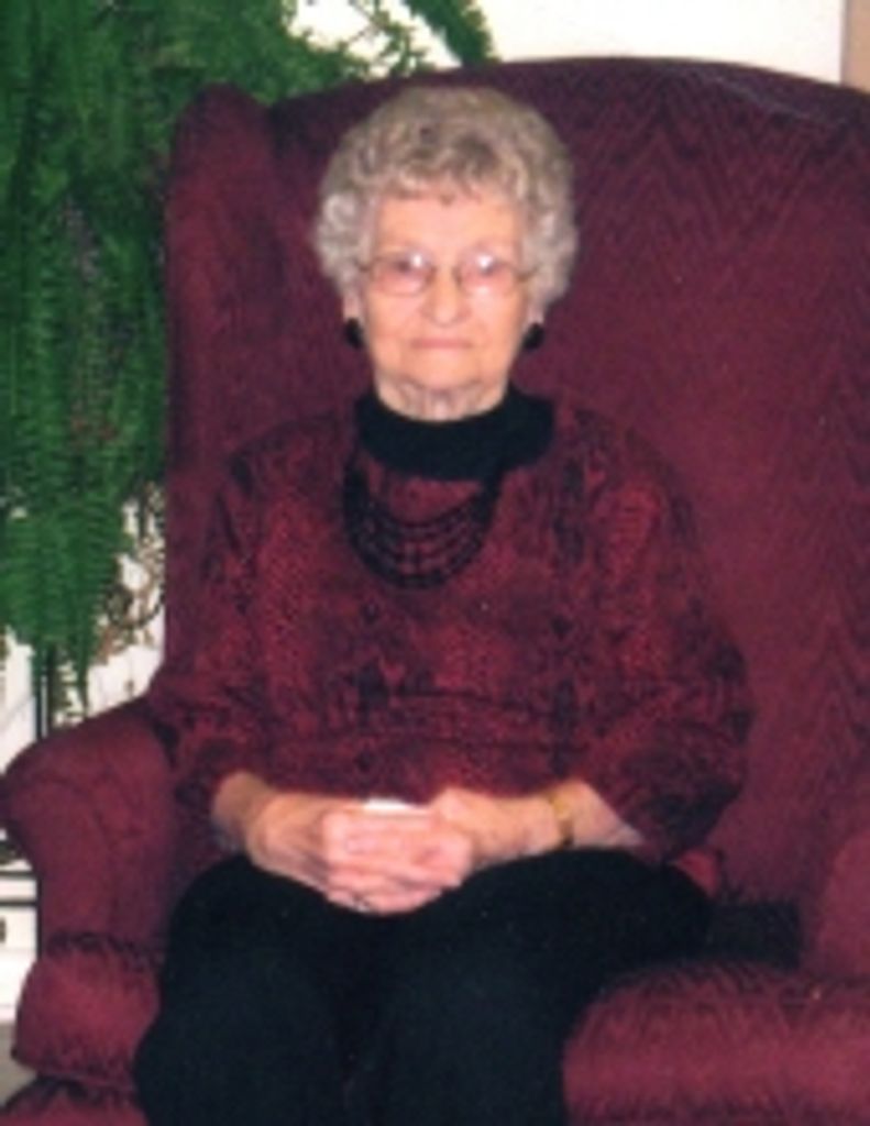 Avis Louise Peterson - Mcnabb Funeral Home