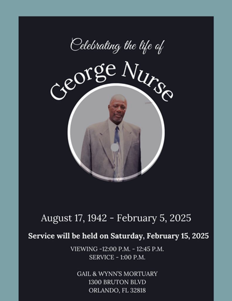 George Allsmond Nurse Profile Photo