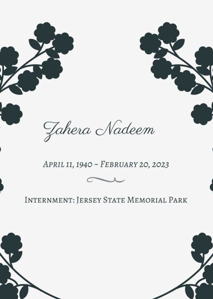 Zahera Nadeem Profile Photo