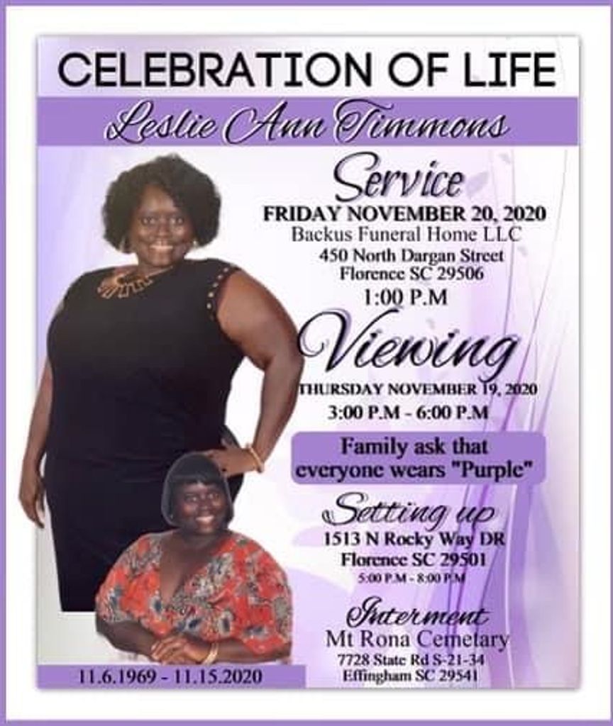 Leslie Ann Timmons Profile Photo