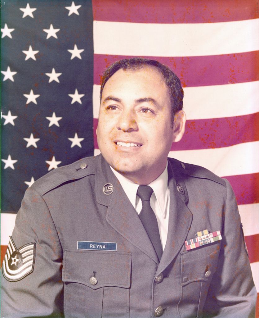 MSGT Eduardo Reyna, Sr., U.S.A.F. (RET.)