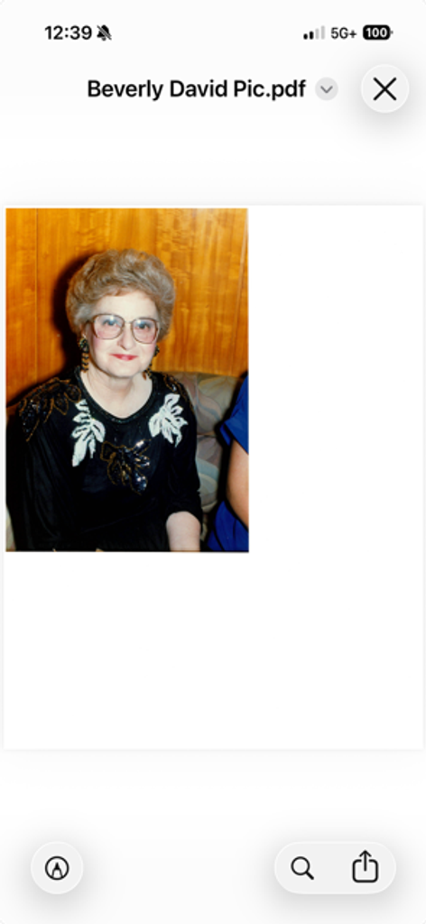 Beverly Reinhardt David