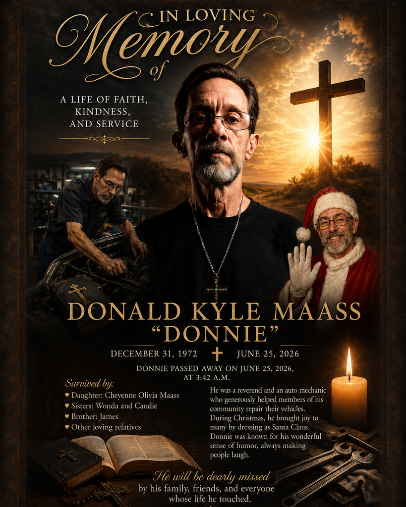 Donald "Donnie" Maass Profile Photo