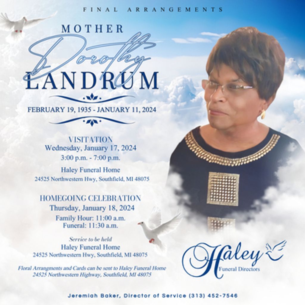 Mother Dorothy Landrum Profile Photo