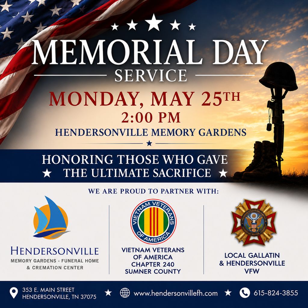 Memorial Day Service