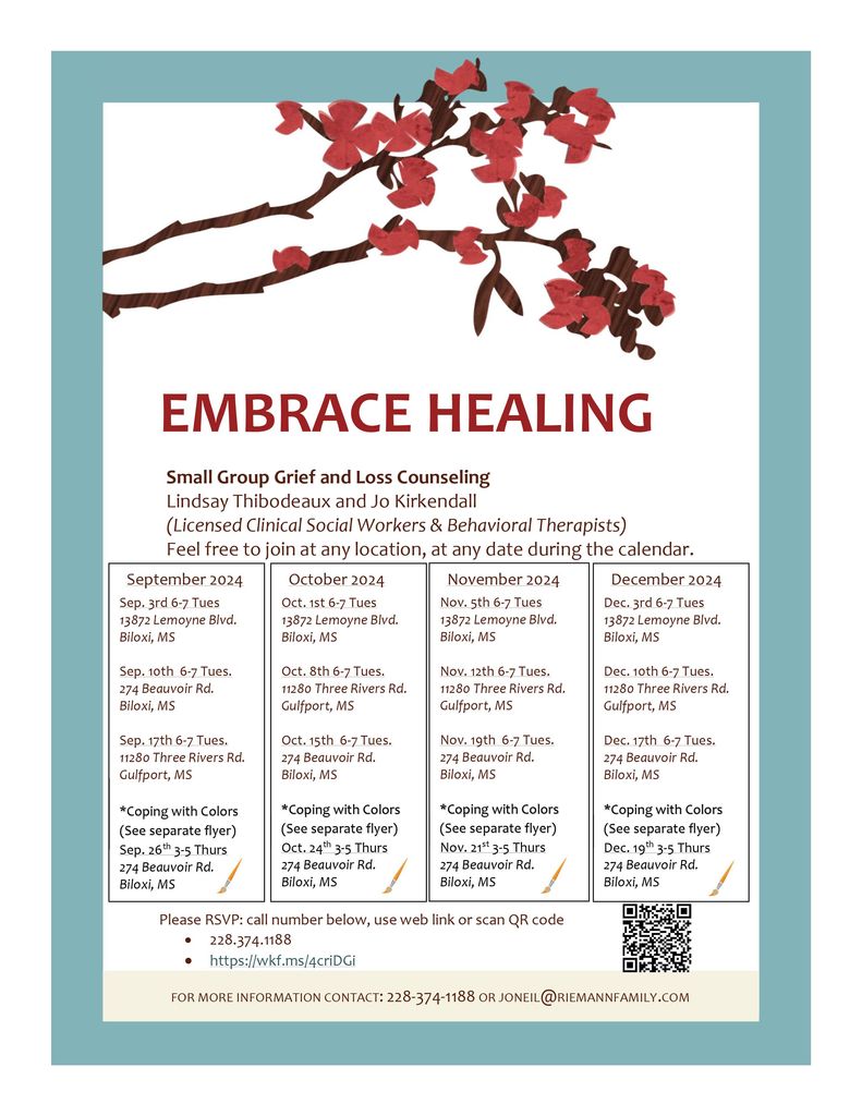 In Person Grief Support - Biloxi