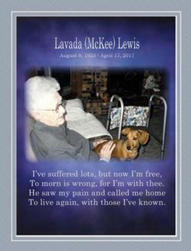 Lavada (Mckee) Lewis Profile Photo