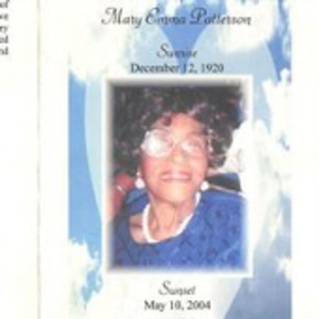 Mary  Emma Patterson