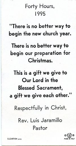 Father Luis Demecio Jaramillo photo gallery thumbnail 1 of 2