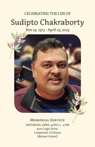 Sudipto Chakraborty Profile Photo