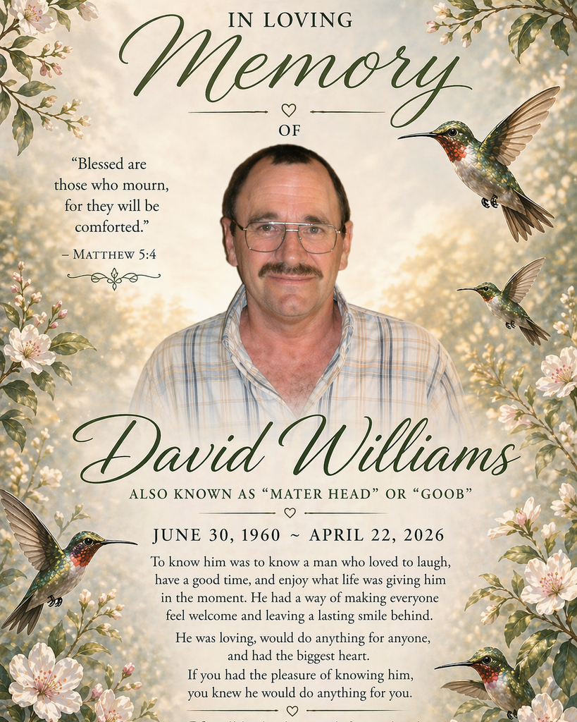 David Ervin Williams Profile Photo