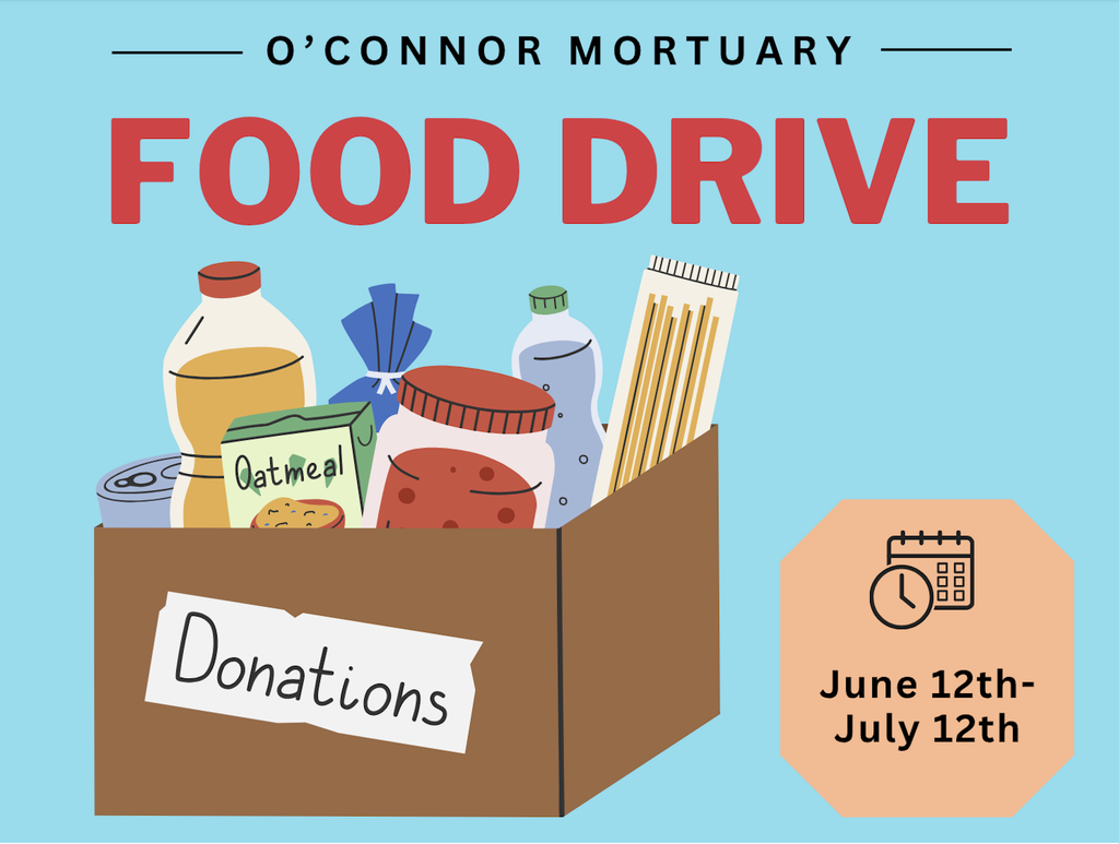 O'Connor Mortuary Food Drive